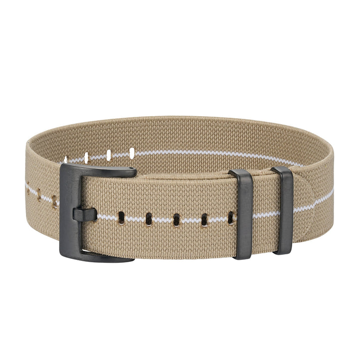 Pajama Stretch - Tan/White - BluShark Straps