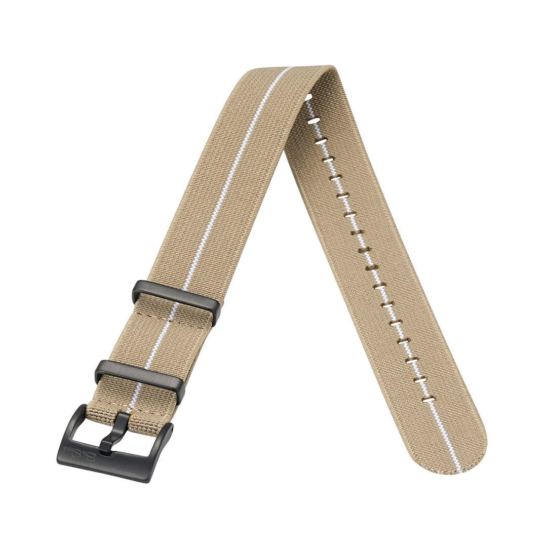 Pajama Stretch - Tan/White - BluShark Straps