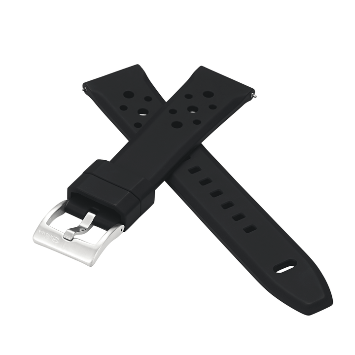 BluShark Straps - Rally Rubber - Black -