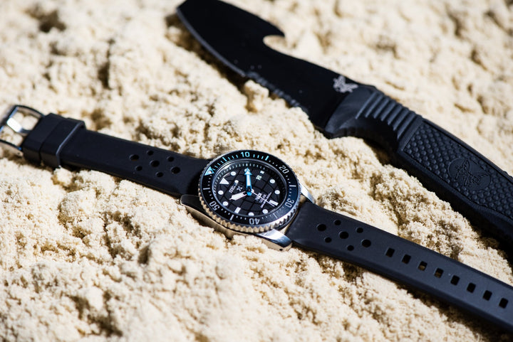 BluShark Straps - Rally Rubber - Black -