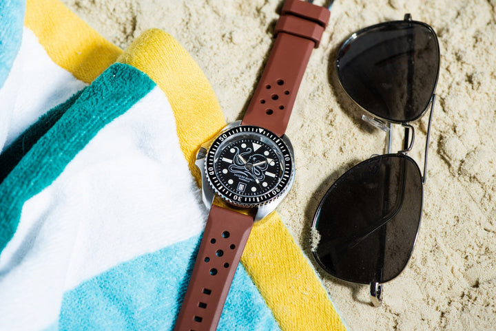 Rally Rubber - Brown - BluShark Straps