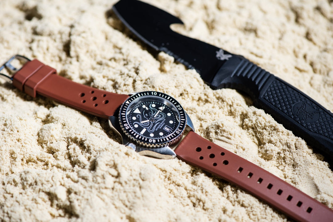 Rally Rubber - Brown - BluShark Straps