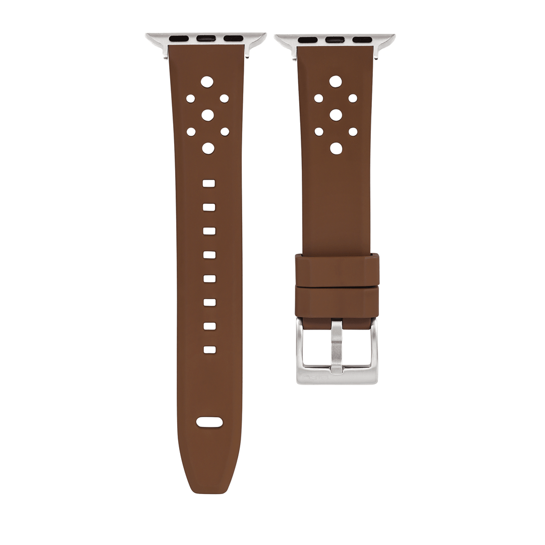 Rally Rubber - For Apple Watch - Brown - BluShark Straps