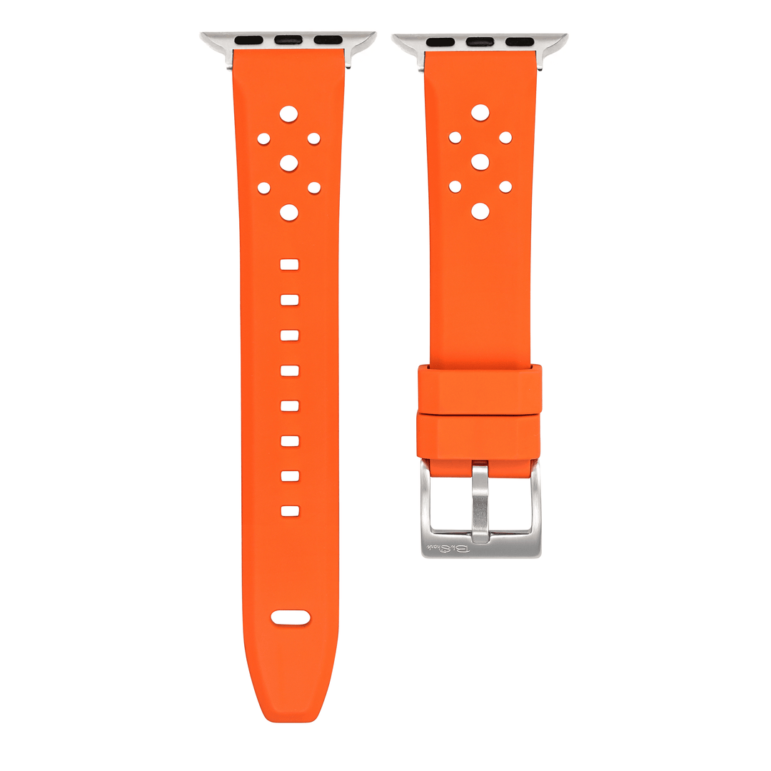 Rally Rubber - For Apple Watch - Orange - BluShark Straps