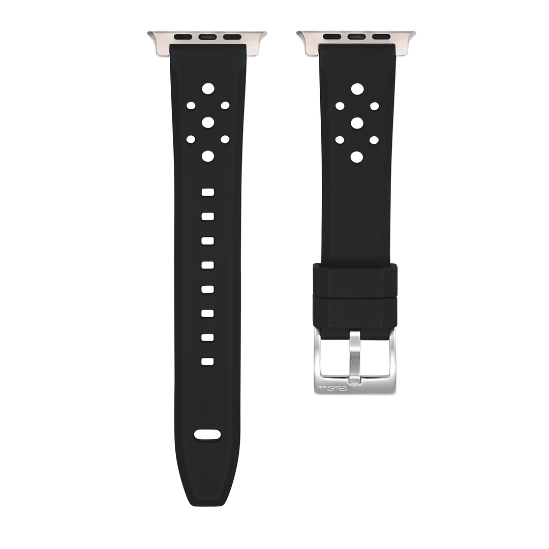 Rally Rubber - For Apple Watch ULTRA - Black - BluShark Straps