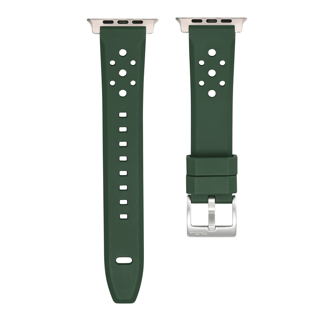 Rally Rubber - For Apple Watch ULTRA - Green - BluShark Straps