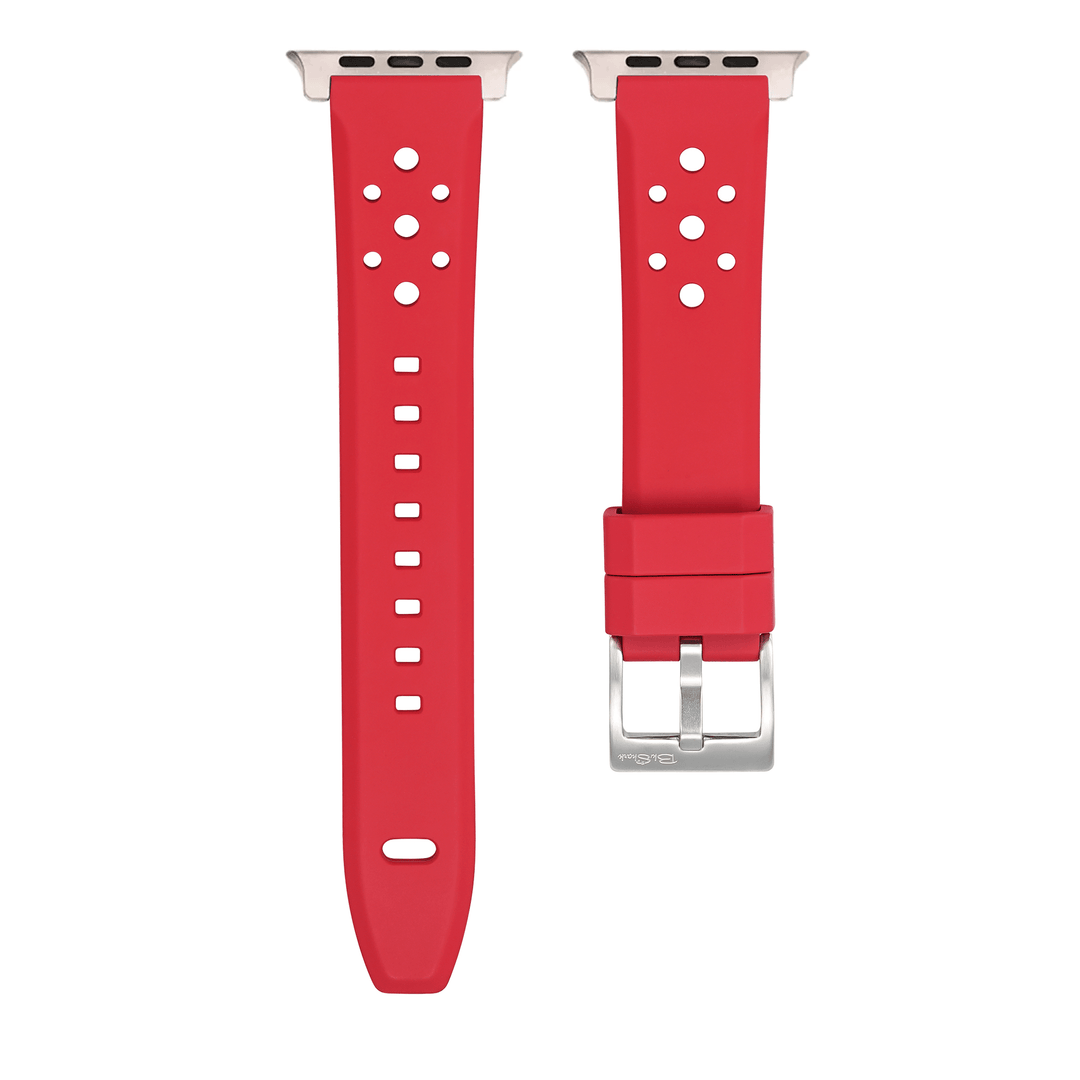 Rally Rubber - For Apple Watch ULTRA - Red - BluShark Straps