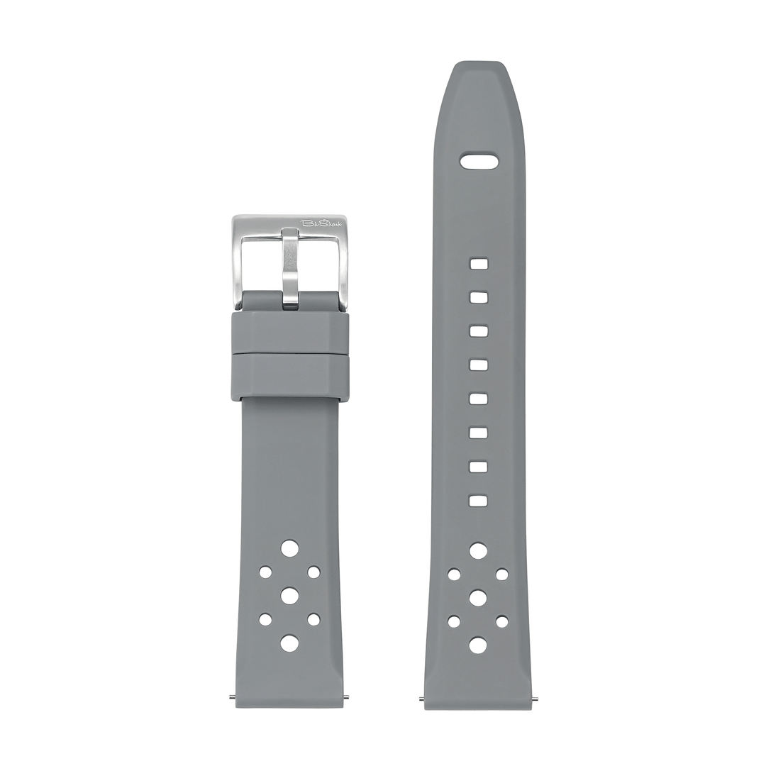 Rally Rubber - Gray - BluShark Straps