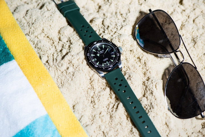 Rally Rubber - Green - BluShark Straps