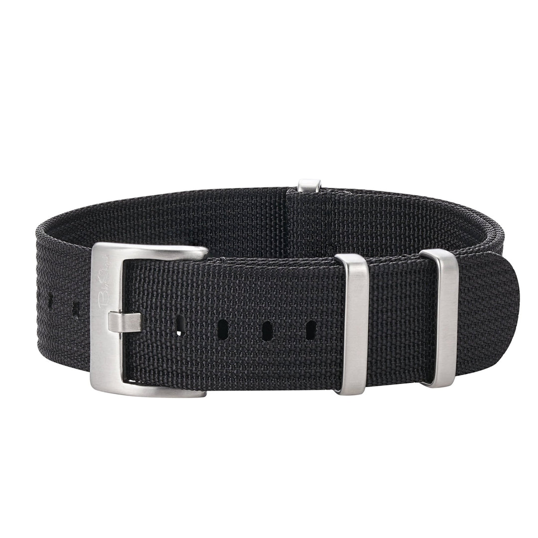 Ribbed DBL - Black - BluShark Straps