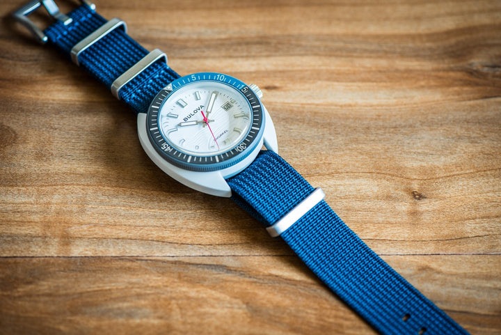 Ribbed DBL - Blue - BluShark Straps