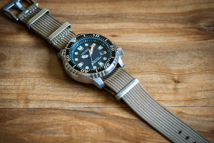 Ribbed DBL - Khaki - BluShark Straps