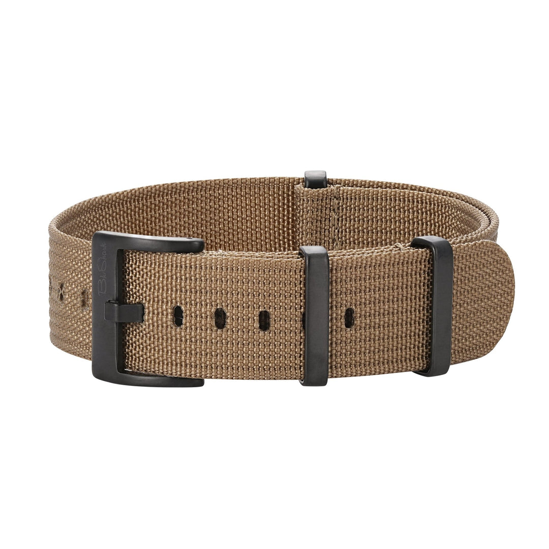 Ribbed DBL - Khaki - BluShark Straps