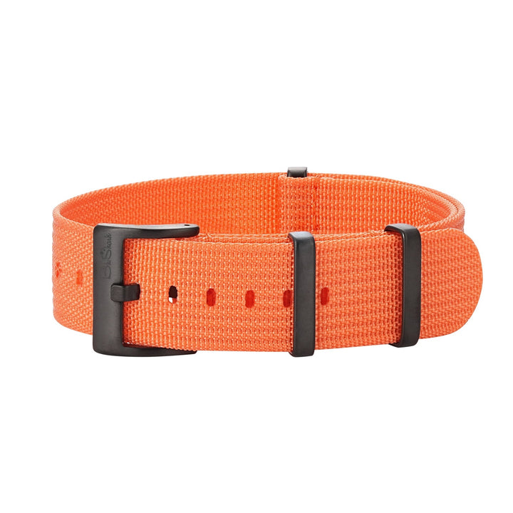 Ribbed DBL - Orange - BluShark Straps