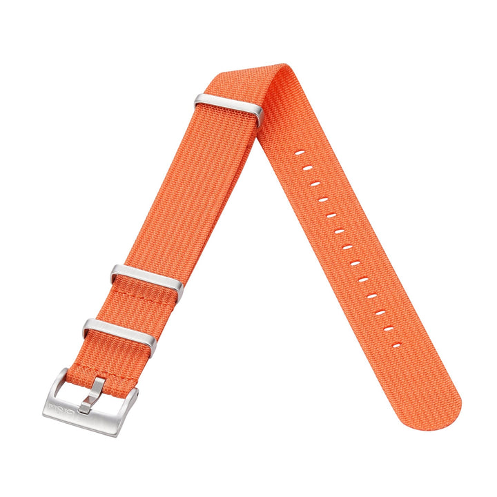 Ribbed DBL - Orange - BluShark Straps