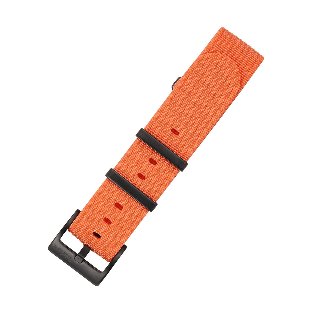 Ribbed DBL - Orange - BluShark Straps