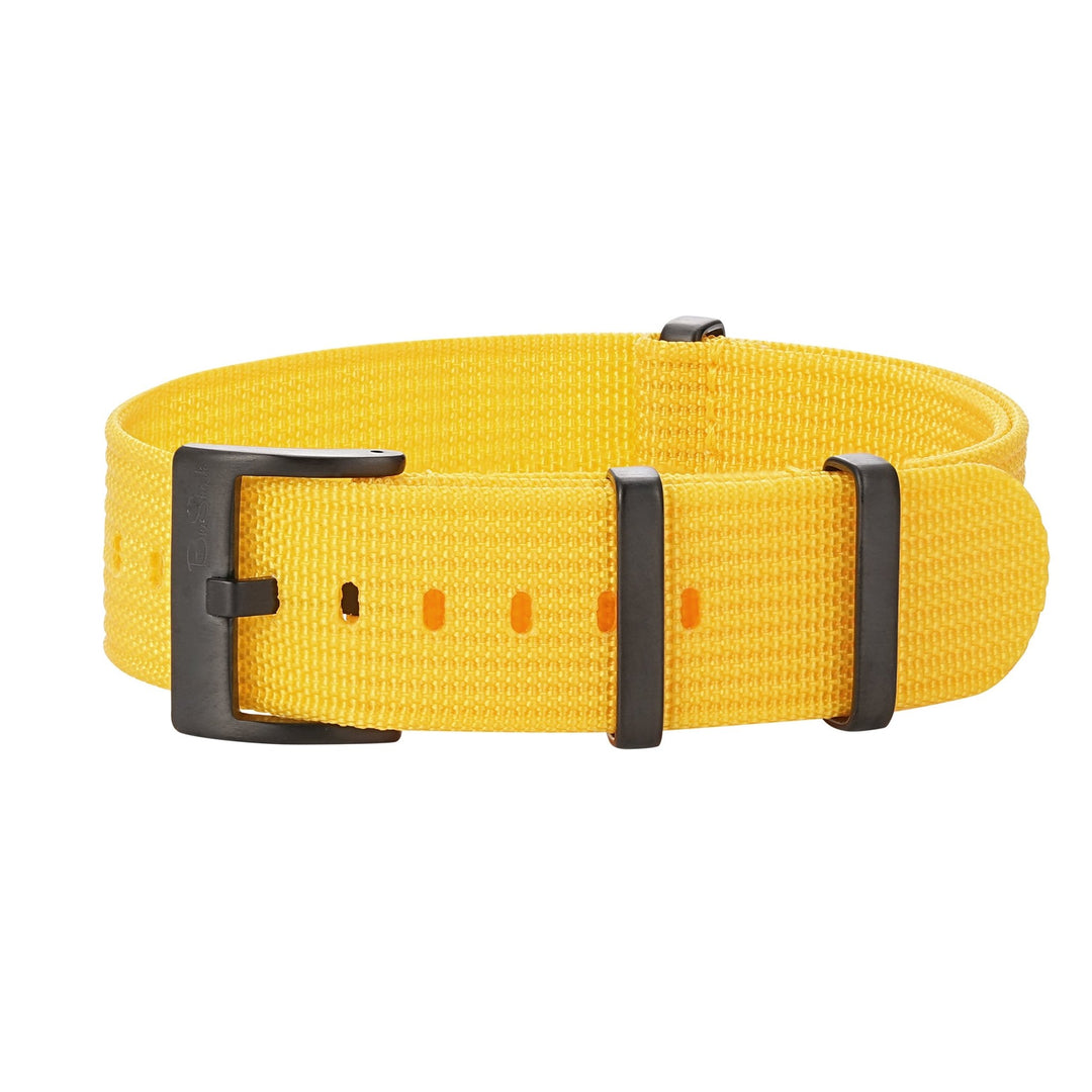 Ribbed DBL - Sunflower Yellow - BluShark Straps
