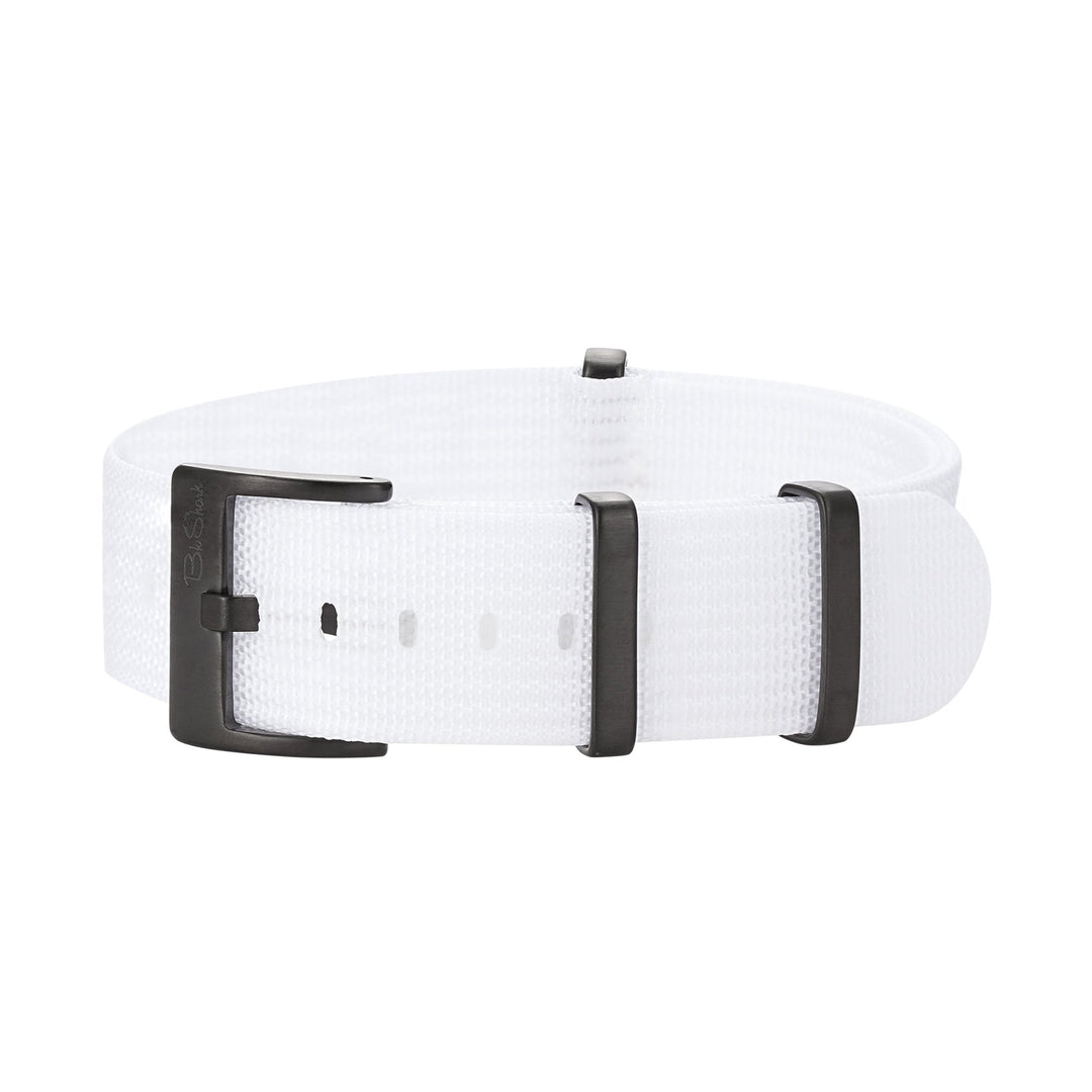 Ribbed DP - White - BluShark Straps