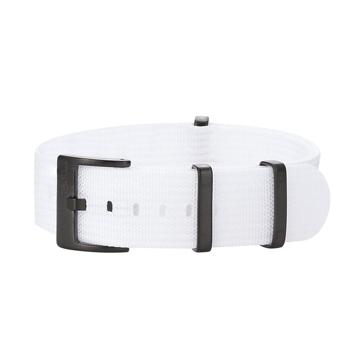 Ribbed DP - White - BluShark Straps