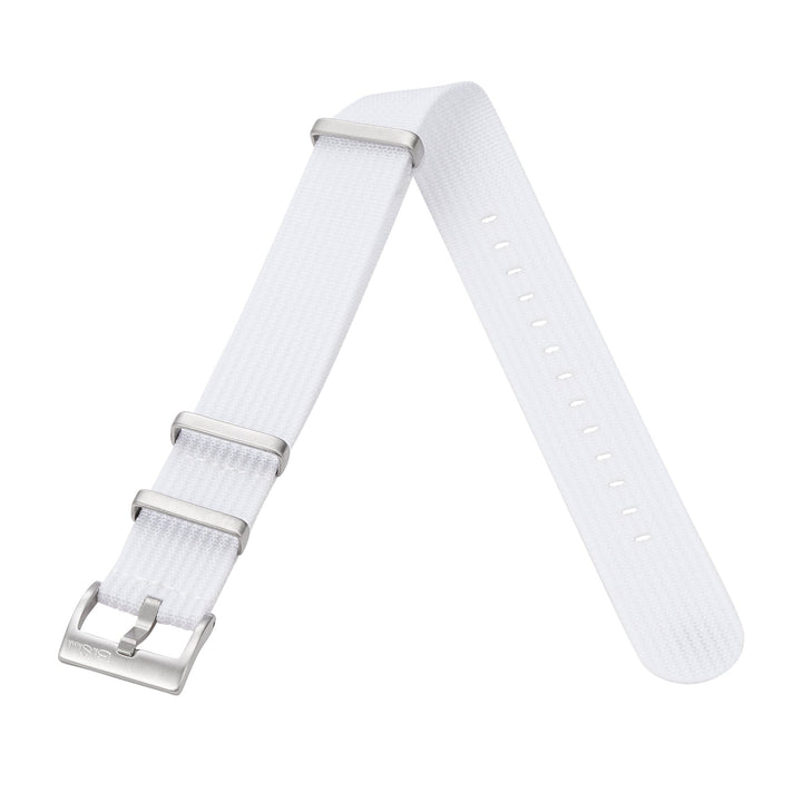 Ribbed DP - White - BluShark Straps