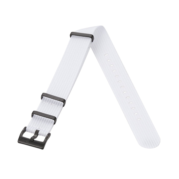 Ribbed DP - White - BluShark Straps