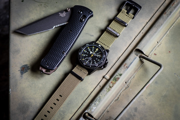 Ribbed Mako FN - Army Green - BluShark Straps