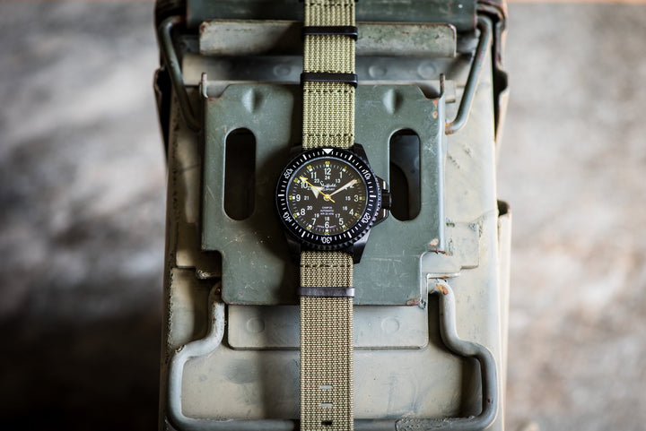 Ribbed Mako FN - Army Green - BluShark Straps