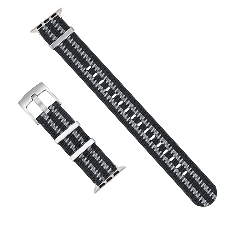 Ribbed Mako FN Band - For Apple Watch - Bond - BluShark Straps