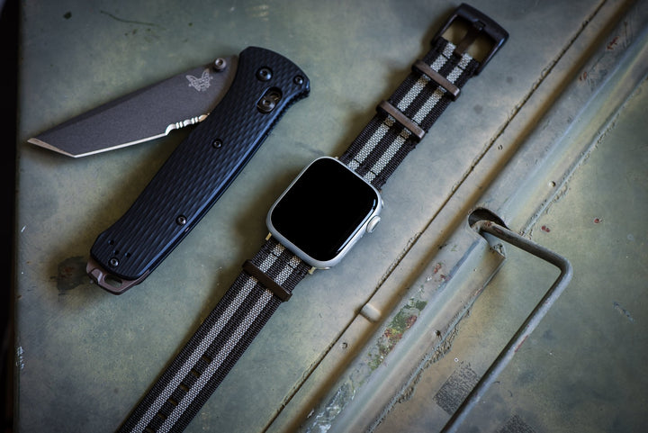 Ribbed Mako FN Band - For Apple Watch - Bond - BluShark Straps