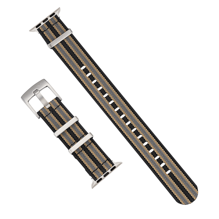 Ribbed Mako FN Band - For Apple Watch - Modern Bond - BluShark Straps