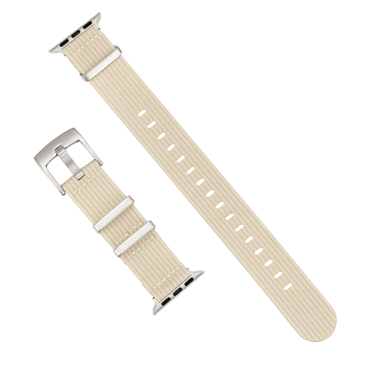 Ribbed Mako FN Band - For Apple Watch - Sand - BluShark Straps