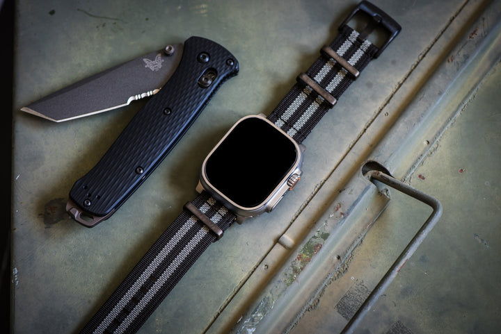 Ribbed Mako FN Band - For Apple Watch ULTRA - Bond - BluShark Straps