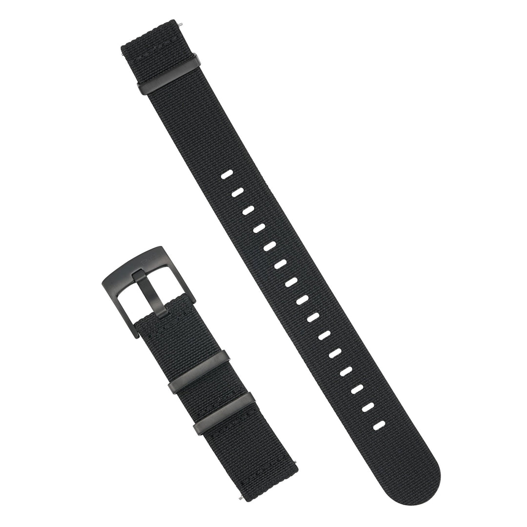 Ribbed Mako FN - Black - BluShark Straps