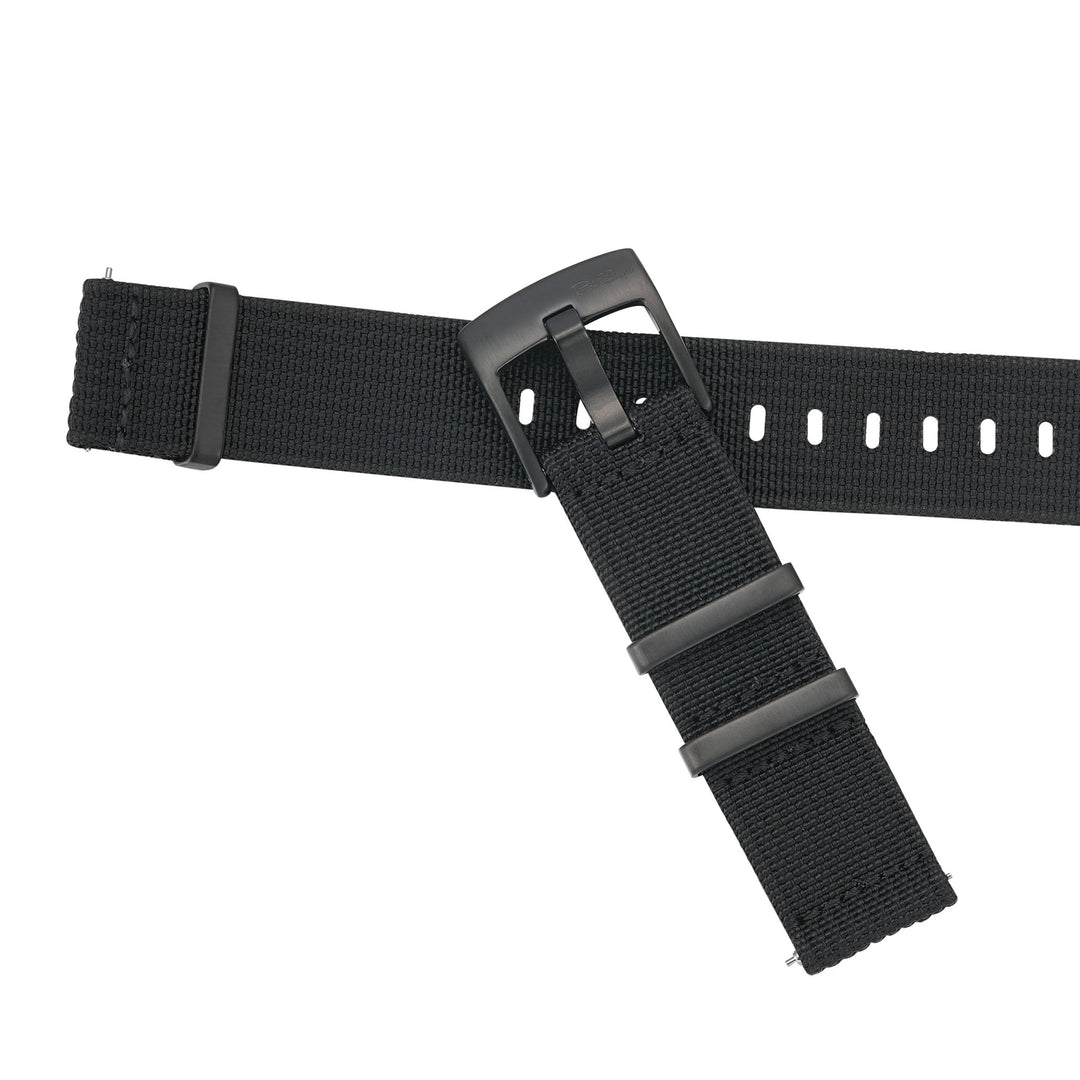 Ribbed Mako FN - Black - BluShark Straps