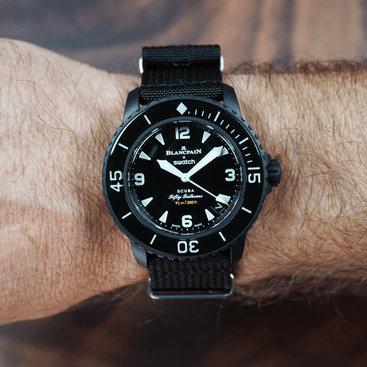 Ribbed Mako FN - Black - BluShark Straps