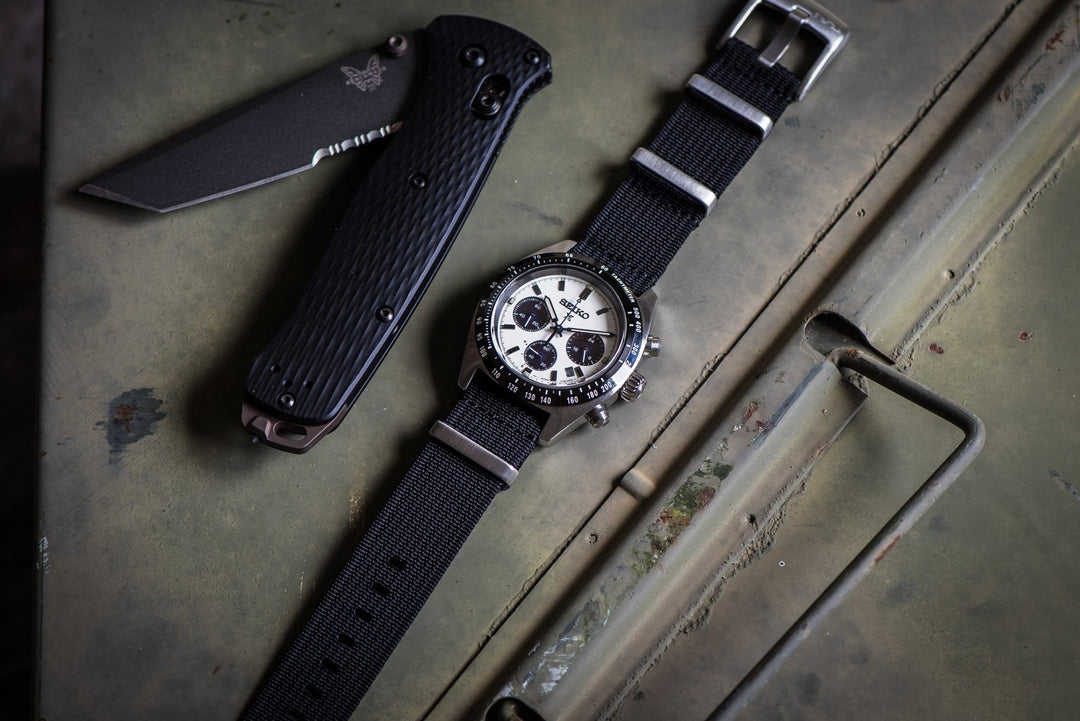Ribbed Mako FN - Black - BluShark Straps