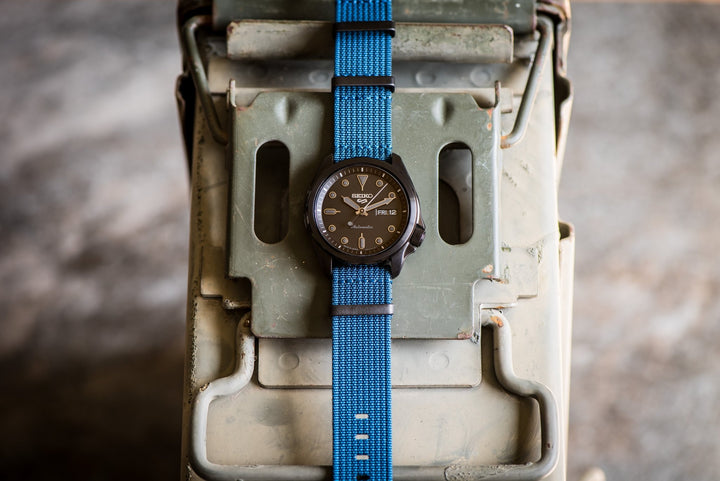 Ribbed Mako FN - Blue - BluShark Straps