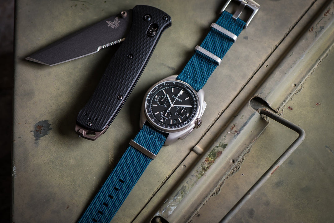 Ribbed Mako FN - Blue - BluShark Straps
