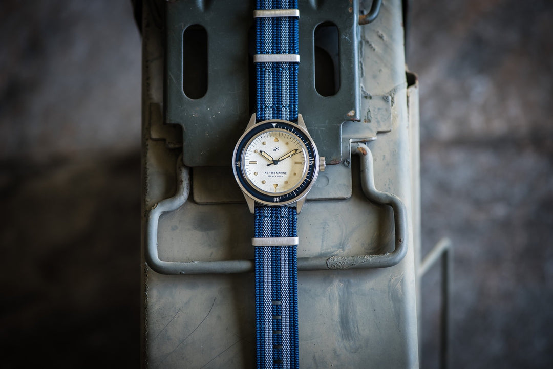 Ribbed Mako FN - Blue Bond - BluShark Straps