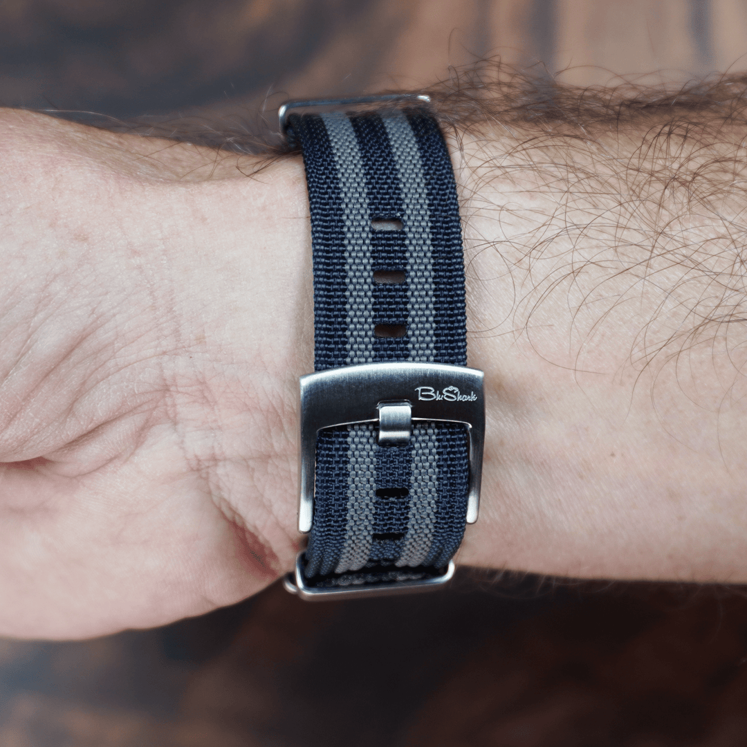 Ribbed Mako FN - Blue Bond - BluShark Straps