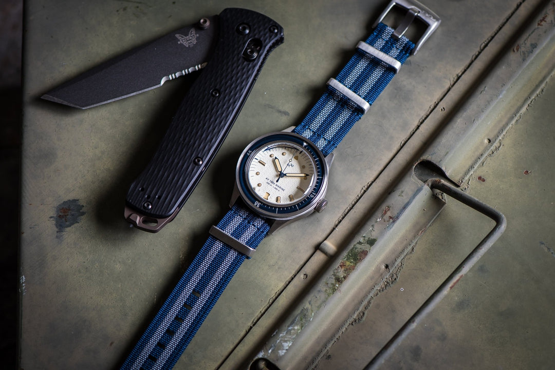 Ribbed Mako FN - Blue Bond - BluShark Straps