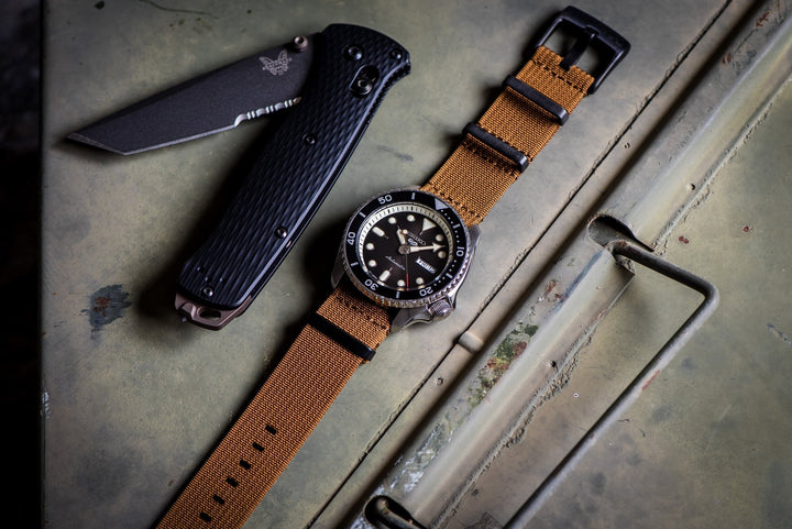 Ribbed Mako FN - Bronze - BluShark Straps