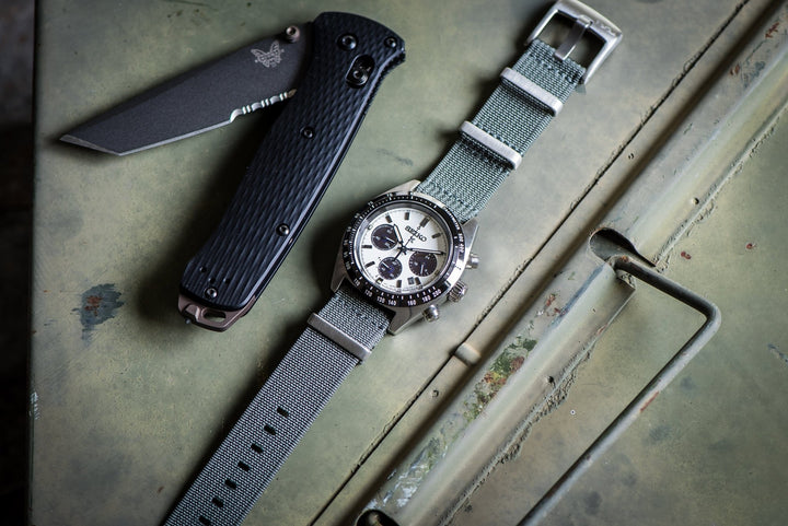Ribbed Mako FN - Gray - BluShark Straps