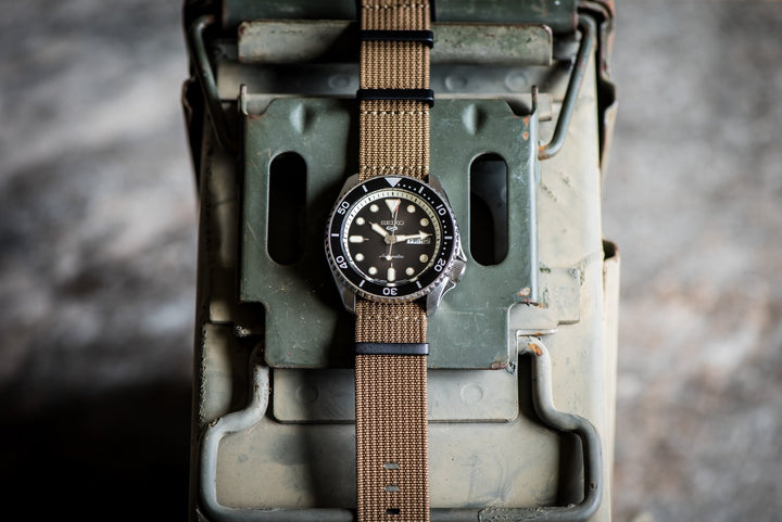 Ribbed Mako FN - Khaki - BluShark Straps