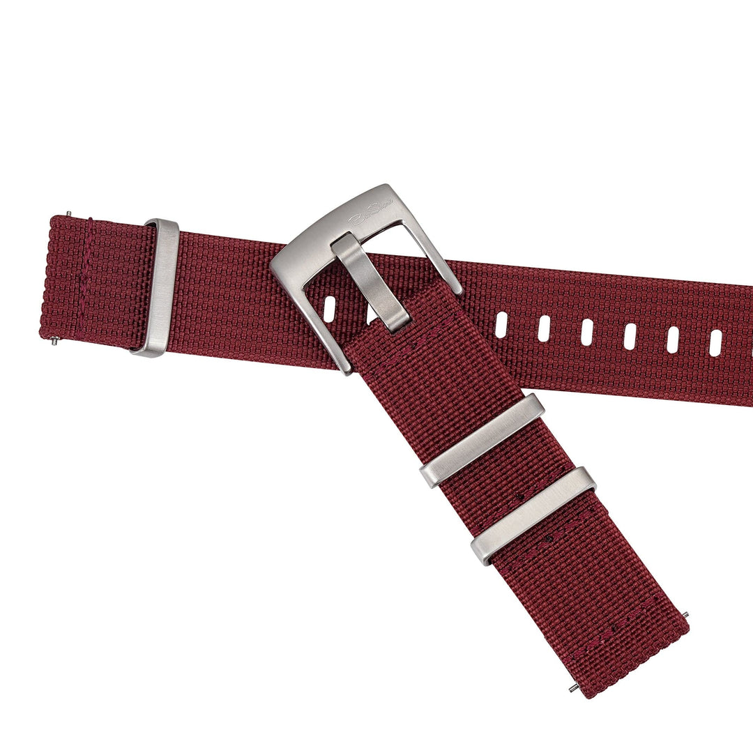 Ribbed Mako FN - Merlot - BluShark Straps