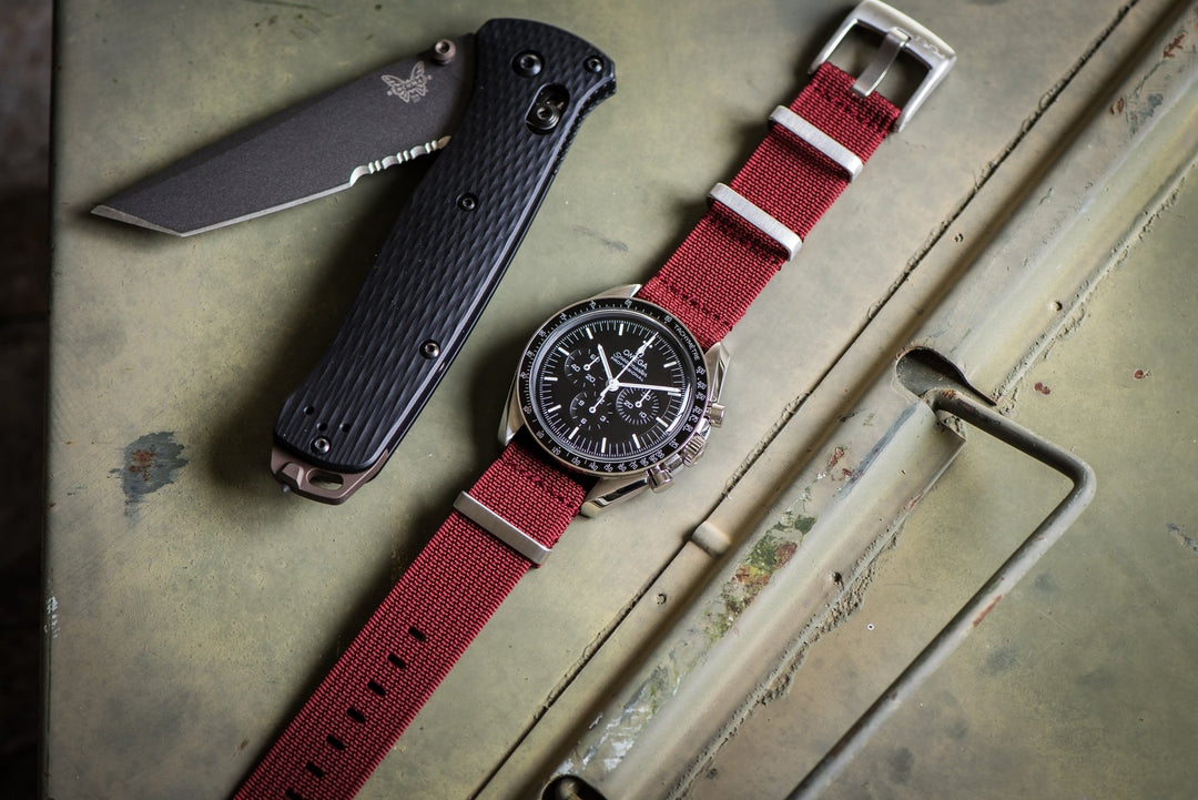 Ribbed Mako FN - Merlot - BluShark Straps