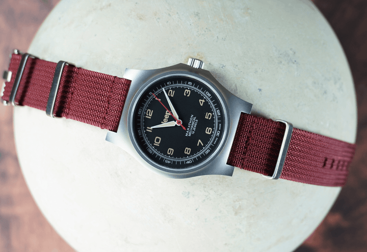 Ribbed Mako FN - Merlot - BluShark Straps