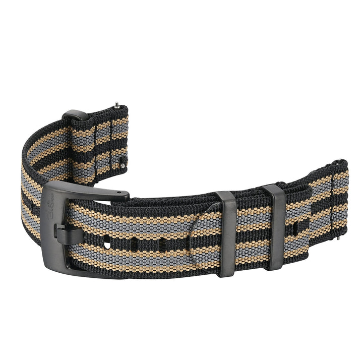 Ribbed Mako FN - Modern Bond - BluShark Straps