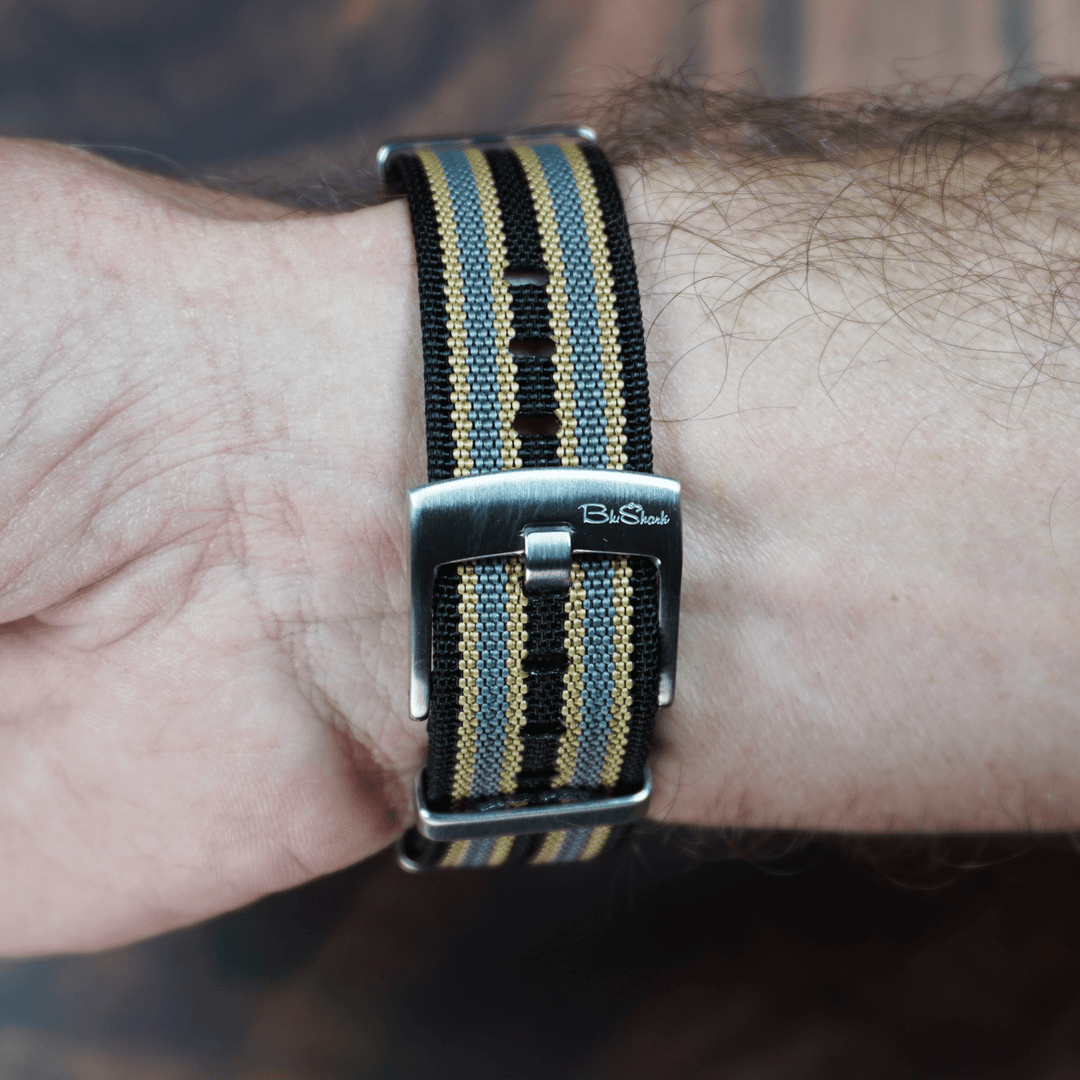 Ribbed Mako FN - Modern Bond - BluShark Straps