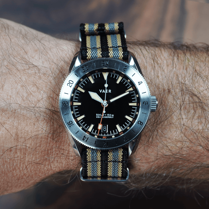 Ribbed Mako FN - Modern Bond - BluShark Straps